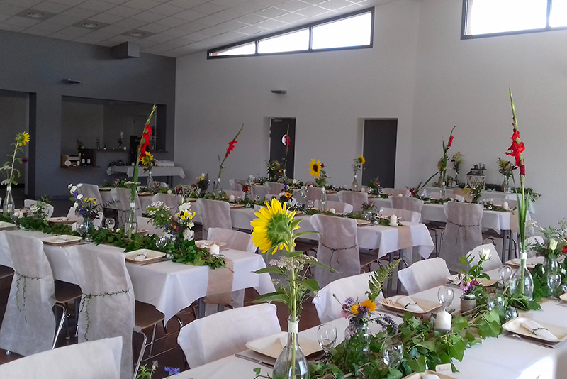 Salle de réception à louer pour 180 personnes près de Reims à Ormes 51 (Marne)